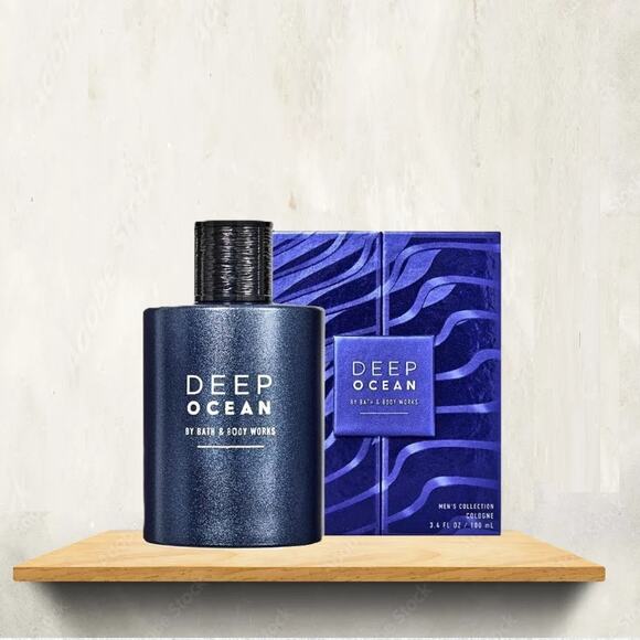 Men's Collection Bath & Body Works Deep Ocean Cologne 3.4fl.oz./100ml Full Size - Picture 1 of 6